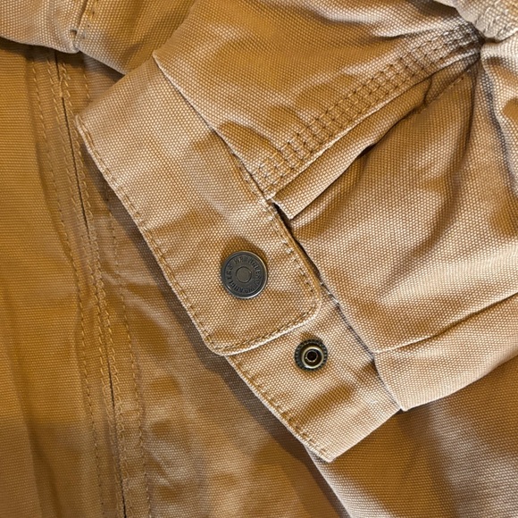 Wrangler Men's canvas work jacket Medium and XL brown - Picture 8 of 11